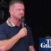 Tommy Robinson says he has been arrested under Terrorism Act