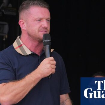 Tommy Robinson says he has been arrested under Terrorism Act