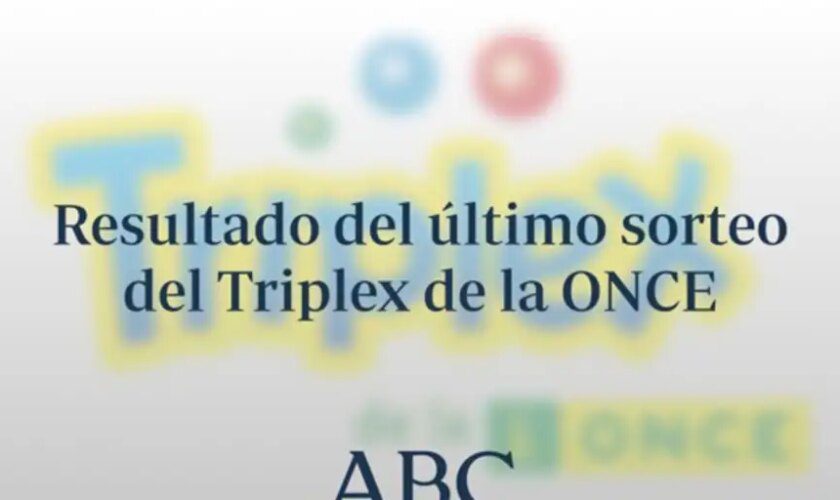 Triplex de la ONCE: Resultados de hoy lunes, 15 de julio de 2024