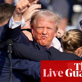 Trump rally shooting live: ex-president urges Americans to ‘stand united’ after assassination attempt