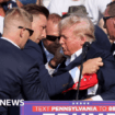 Trump rushed off stage at rally as bangs heard