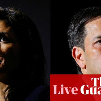 Trump’s former rivals to stage show of unity as Haley, DeSantis and Rubio expected to address Republican national convention – live