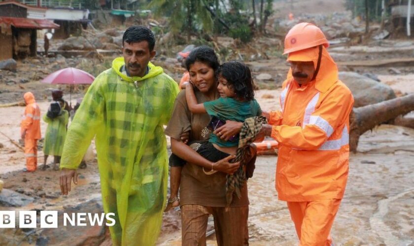 Twenty-four dead, dozens trapped in India landslides