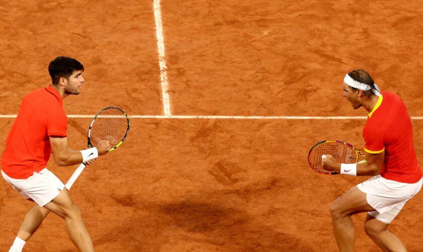 Un Nadal brillante guía el primer triunfo del superdobles español