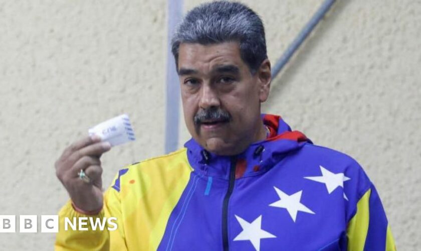 Venezuela's Maduro declared winner in disputed vote