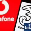 Vodafone says Labour must let it merge with Three UK to deliver nationwide 5G