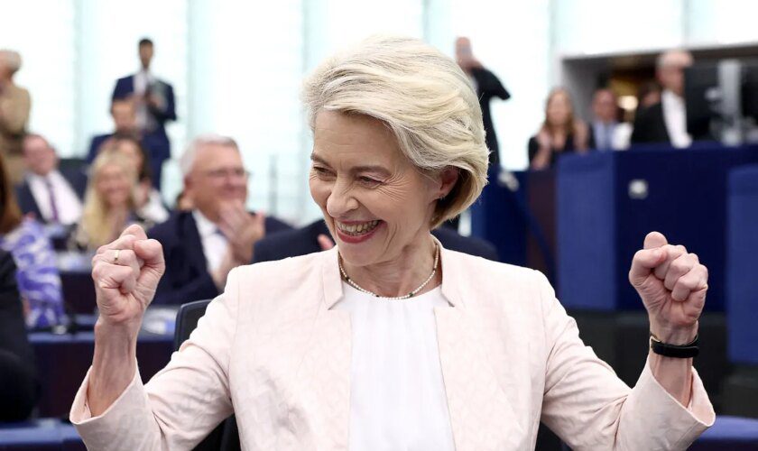 Von der Leyen, la reelegida presidenta de la Comisión, en cuatro actos