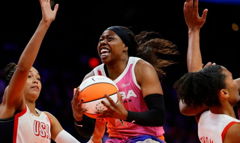 WNBA All-Star Game highlights: Arike Ogunbowale sets record in upset over U.S. Olympic team