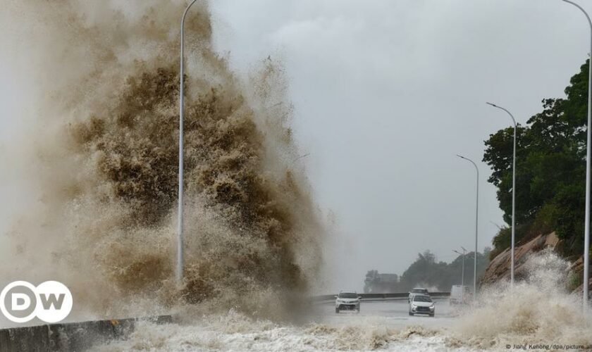 Weg der Zerstörung: Taifun Gaemi trifft auf Land in China