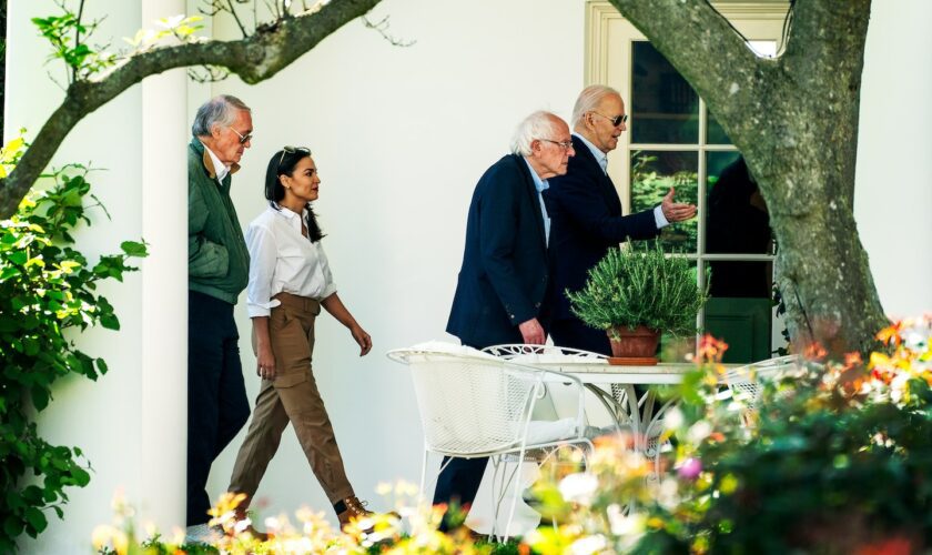 Why Sanders, AOC threw Biden a lifeline as his candidacy floundered