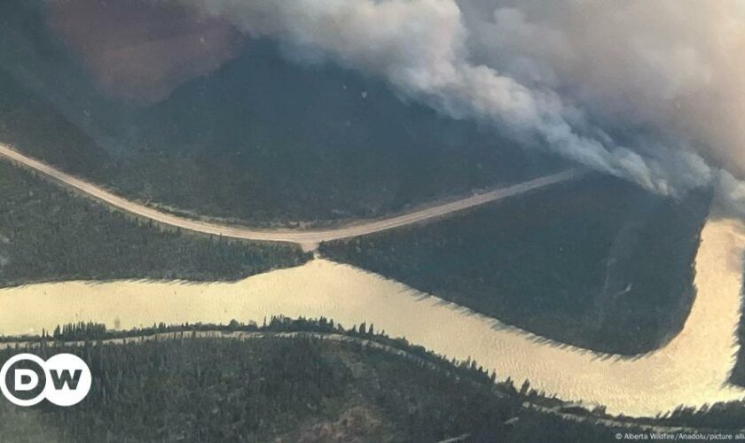 Wildfire reaches Canada's Jasper National Park