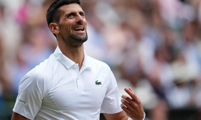 Wimbledon : sans pitié pour Musetti, Djokovic prend rendez-vous avec Alcaraz en finale