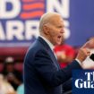 ‘I’m not going anywhere’: Biden holds Michigan rally as calls to quit persist