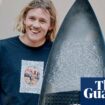 ‘Spot something missing?’: NSW surfer jokes about leg that great white bit off