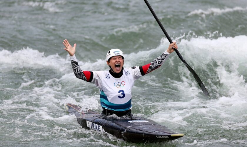 Olympische Spiele: Elena Lilik gewinnt Silbermedaille im Kanuslalom