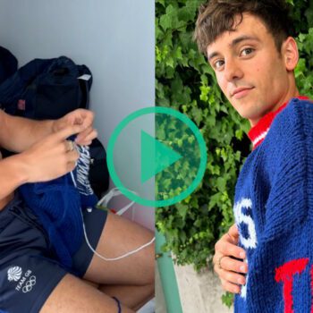 JO de Paris 2024 : Tom Daley a fini de tricoter son pull spécialement conçu pour les Jeux