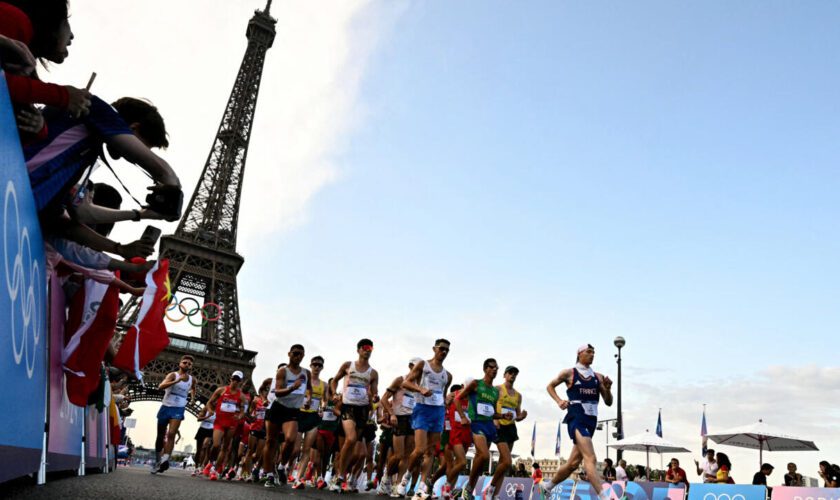 JO 2024 : l'athlète français Aurélien Quinion est passé de la maternité au départ du 20 km marche