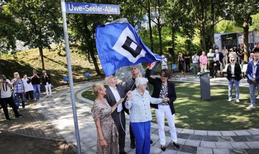 Jetzt hat Uwe Seeler seine eigene Allee