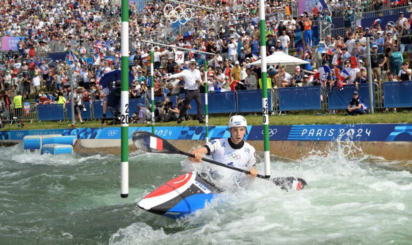 JO de Paris 2024 : en kayak slalom, Titouan Castryck décroche l’argent, 27e médaille française