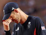 Andy Murray's glittering career comes to an end: Tearful two-time Wimbledon champion bows out of Olympics after doubles defeat alongside Dan Evans in what is Scot's final ever tennis match