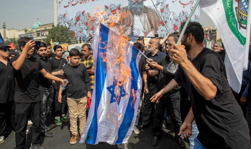 Iran Proteste Israel