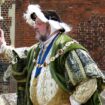 A man dressed up as Henry VIII at Hampton Court. Pic: iStock