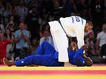 Shocking moment Georgian judo star is disqualified from the Olympics for his attack on home favourite Teddy Riner