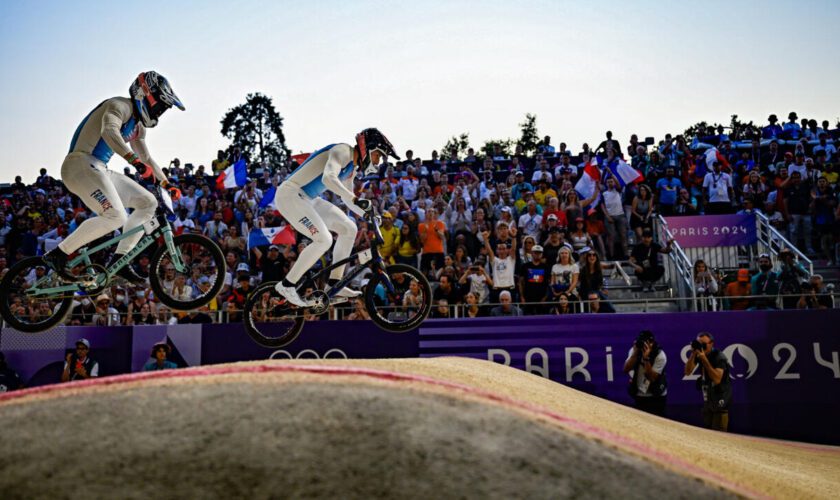 JO 2024 : Joris Daudet, Sylvain André et Romain Mahieu signent un fabuleux triplé en BMX racing