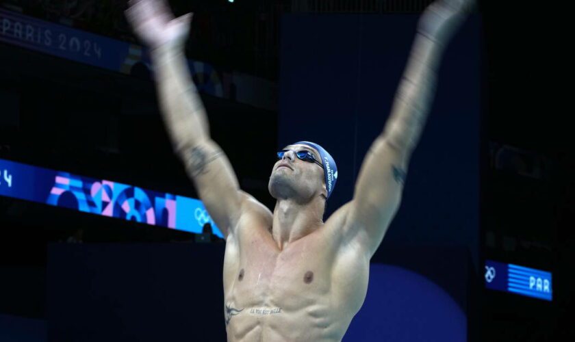 JO de Paris 2024 : en natation, du bronze pour la quatrième médaille olympique en individuel de Florent Manaudou, star d’un soir