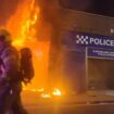 'Criminal thuggery' in Sunderland as rioters target mosque and set police station on fire