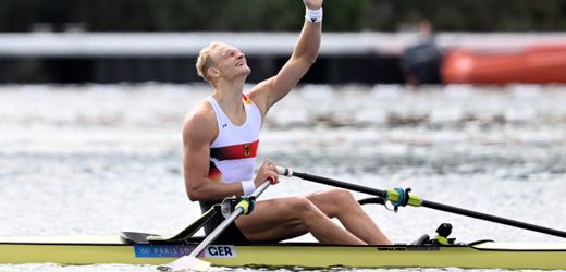 Olympische Spiele 2024: Oliver Zeidler holt Goldmedaille im Ruder-Einer