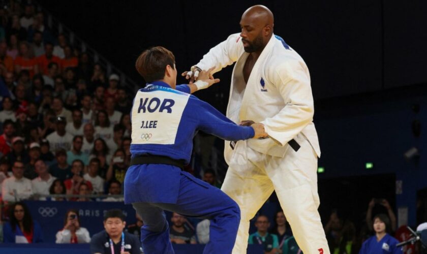 Judo aux JO 2024 : entre Teddy Riner et Lee Joonhwan, l’écart de gabarit n’est pas passé inaperçu