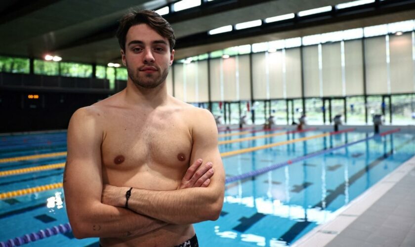 Natation aux JO de Paris : Jules Bouyer préfère que vous regardiez ses plongeons plutôt que son slip