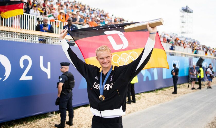 Gold für Oliver Zeidler: Le Kaiser im Ruderboot