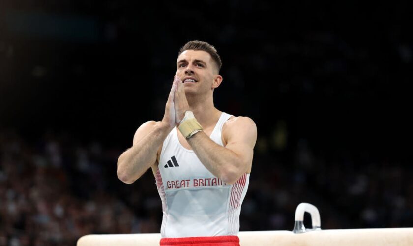 Max Whitlock knocked off final Olympic podium by Ireland’s Rhys McClenaghan and ‘Pommel Horse Guy’