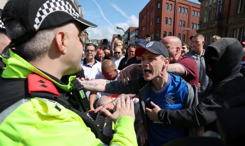 UK riots live: Far right violence erupts in Liverpool and Manchester as bricks thrown at police