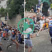 JO 2024 : Avant le passage des cyclistes à Montmartre, le spectacle a commencé très tôt