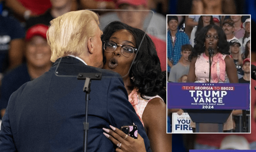 Georgia activist steals the show after being introduced by Trump at Atlanta rally: 'Incredible'