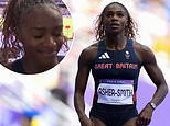 Dina Asher-Smith is reduced to tears during BBC interview as the Team GB star admits she is 'running angry' after 100m sprint exit and is still upset ahead of 200m final