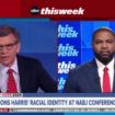 George Stephanopoulos repeatedly presses Rep. Byron Donalds on VP Harris' racial identity in heated exchange