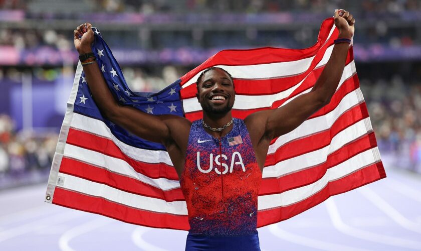 Noah Lyles shares motivational message after wild gold-medal victory: 'Why not you!'