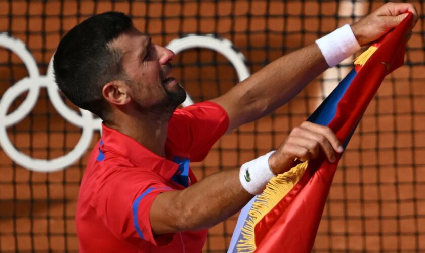 Djokovic holt Gold – und weint nach dem Triumph hemmungslos auf dem Platz