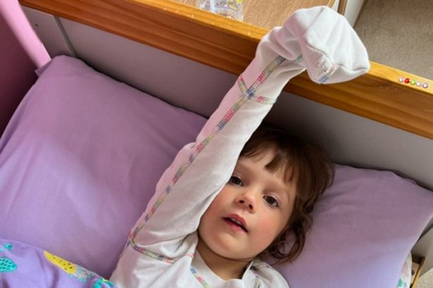 Girl, 4, had to wear mittens to bed for three years due to 'steroid addiction'