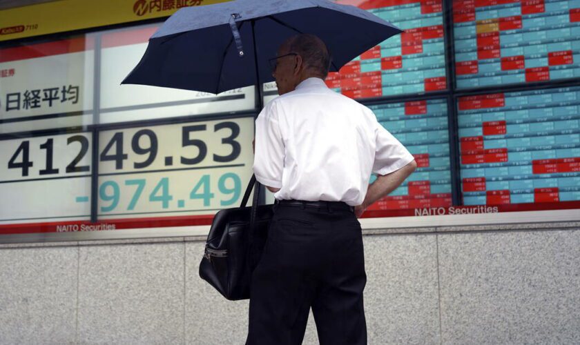 Les Bourses asiatiques en net recul, dégringolade historique à Tokyo