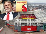 Man United shirt sponsors Snapdragon keen on buying naming rights to Old Trafford if the club builds a new stadium... with Red Devils eyeing up £2bn 'Wembley of the North'