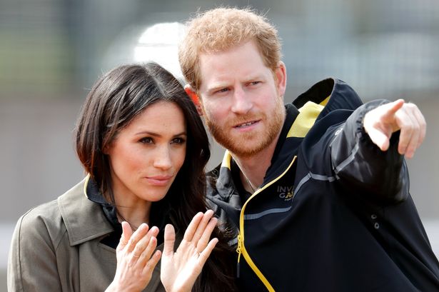 Prince Harry and Meghan Markle slammed by Donald Trump's son with two-word remark