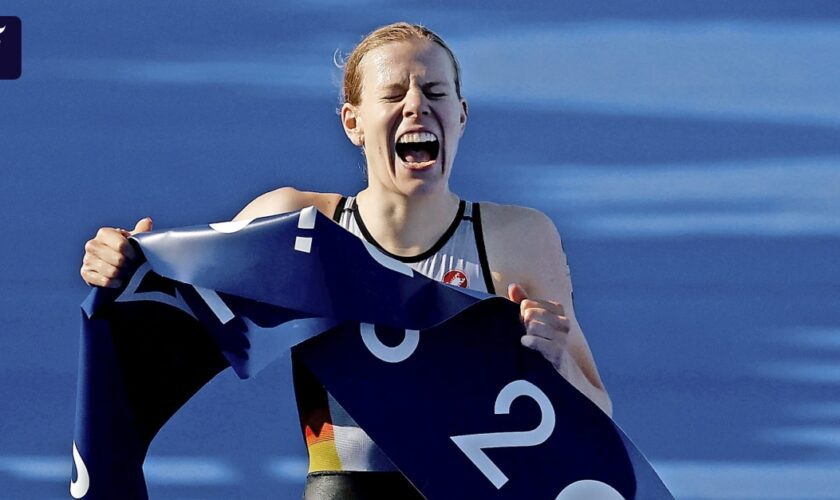 Nach Herzschlagfinale: Deutsche Triathleten gewinnen überraschend Olympia-Gold