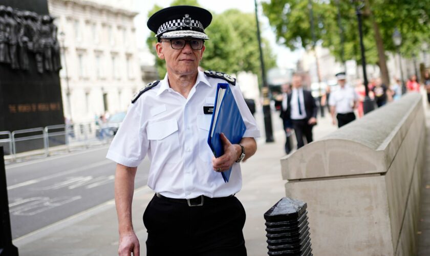 Met Police chief was 'in a hurry' after throwing Sky News journalist's microphone