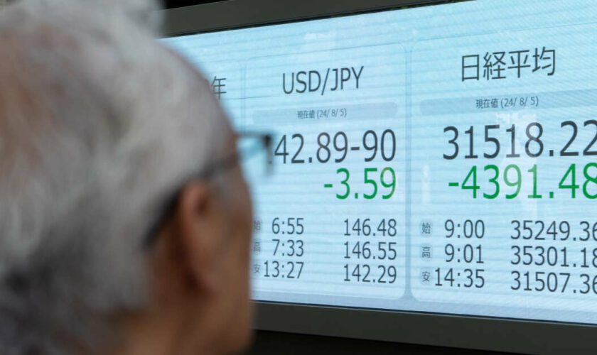 Le 5 août 2024, “lundi noir” à la Bourse de Tokyo