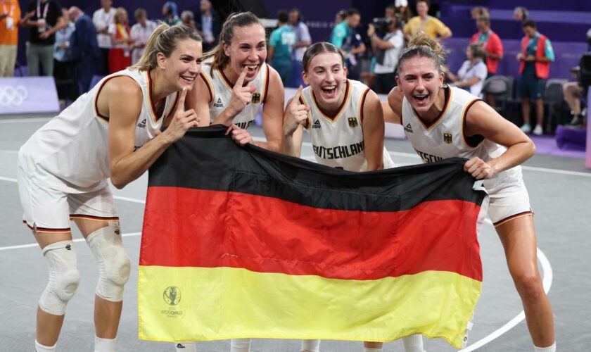 Deutsche Frauen gewinnen sensationell Gold